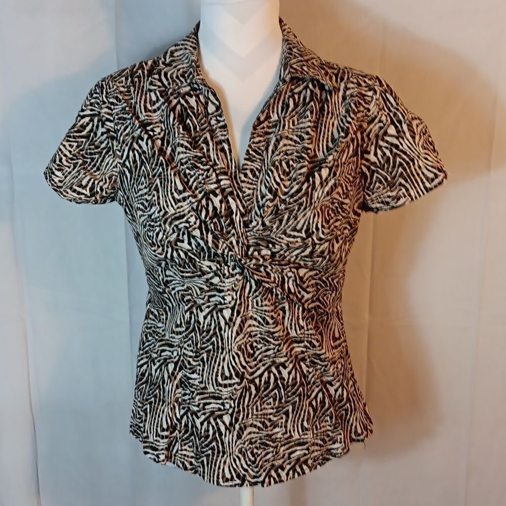 Alfani Animal Print Top